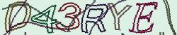 Retype the CAPTCHA code from the image